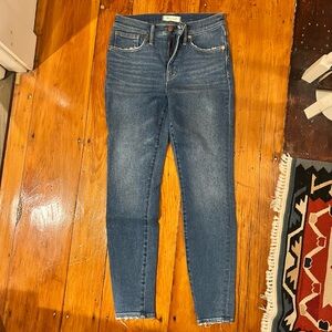 Madewell Women’s Denim Pants, 9” High Rise Skinny